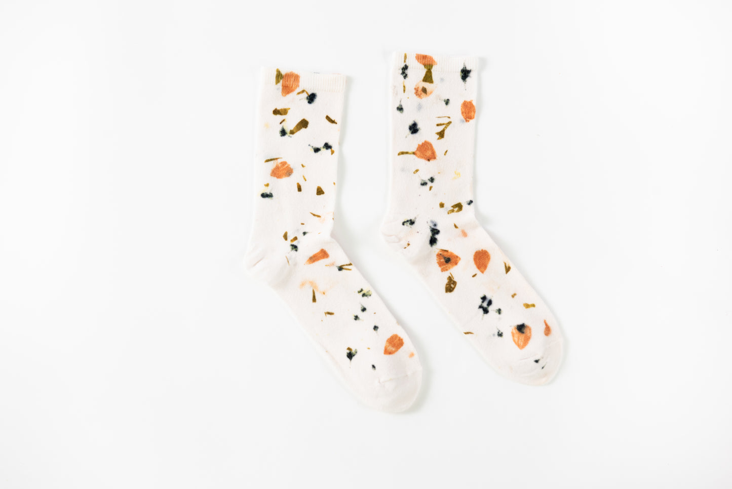Chaussettes en coton teint en lot abstrait