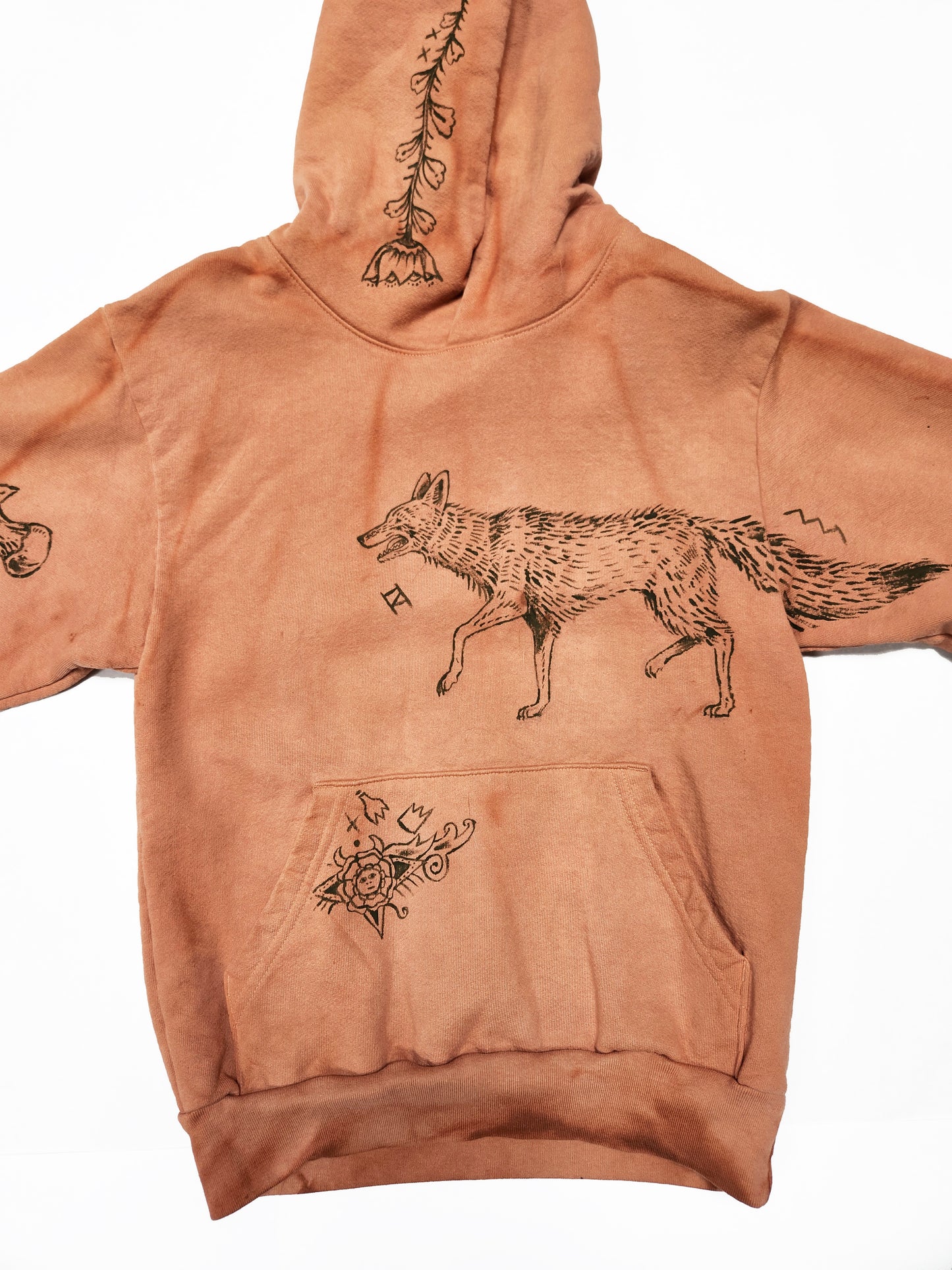 Forever Hood Sweatshirt: Fox (Extra Small)