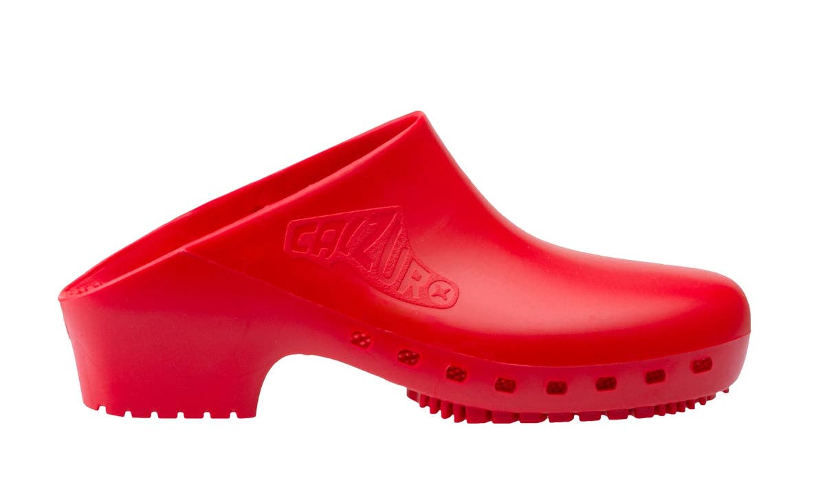 Calzuro Classic Clog in Tomato