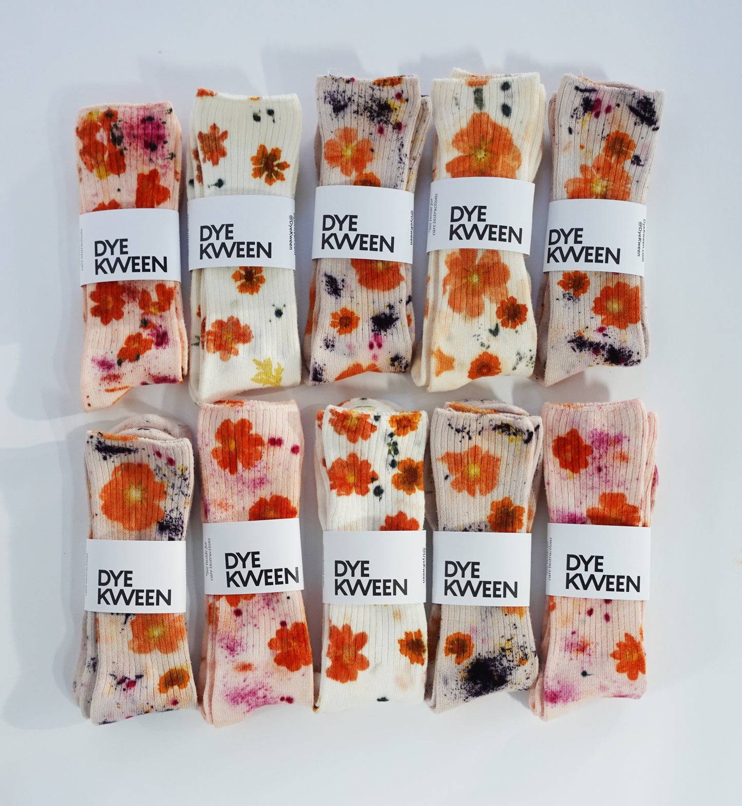 Flower Power Bamboo Sock