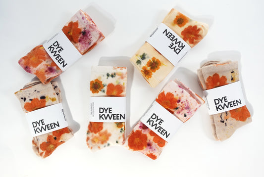 Chaussettes en coton Flower Power