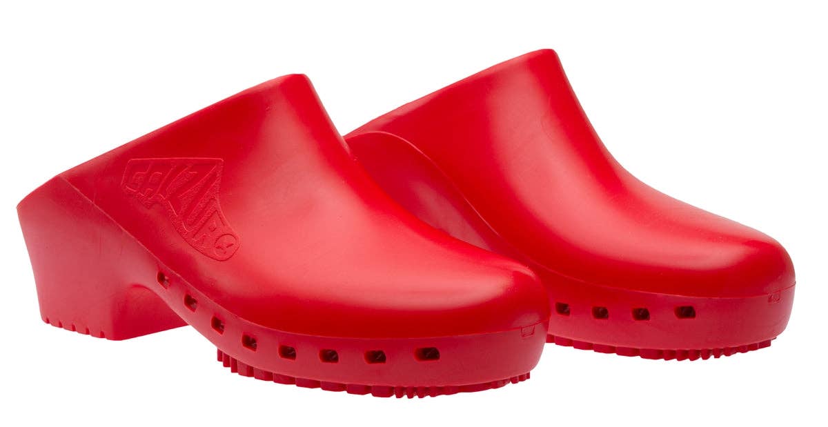 Calzuro Classic Clog in Tomato