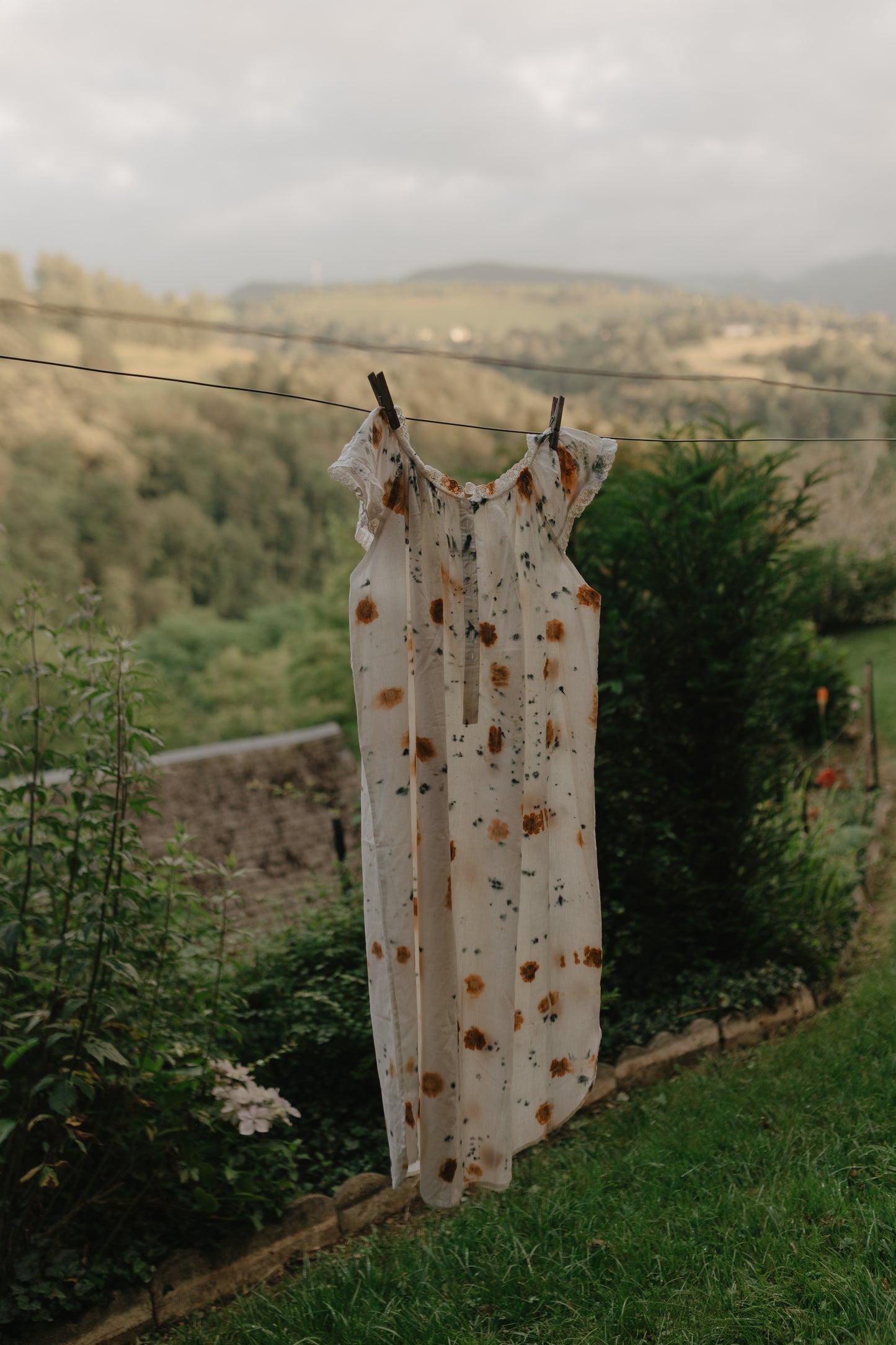 In the Night Garden Cotton Gown