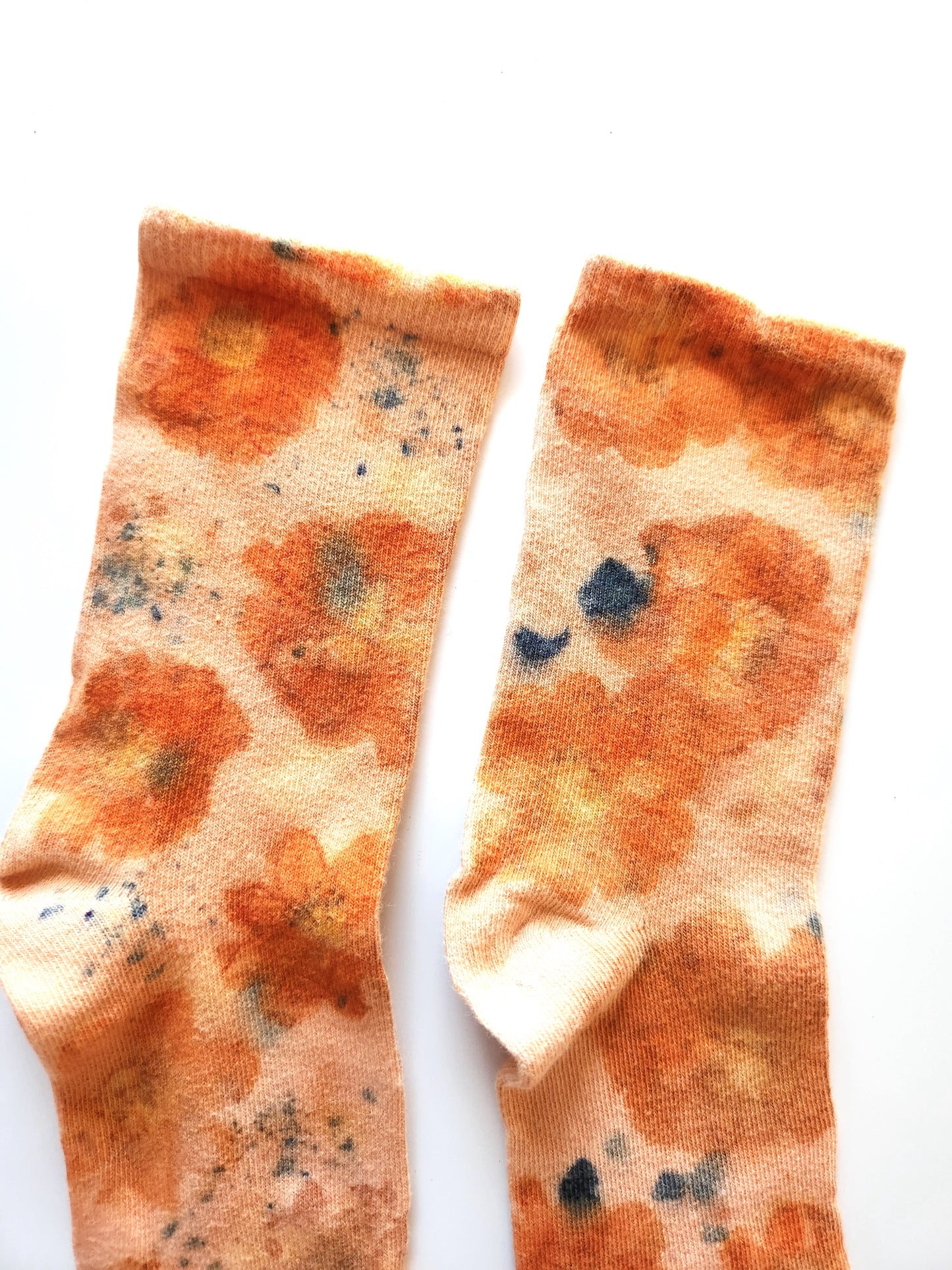 Flower Power Cotton Crew Sock