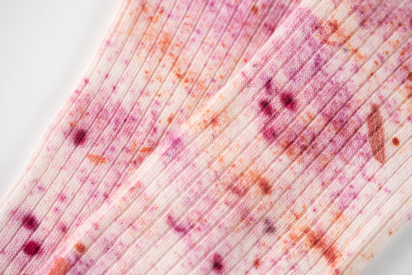 Abstract Bundled Dyed Bamboo Sock