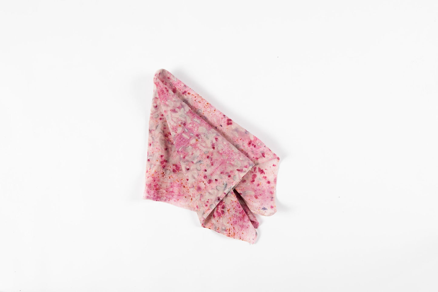 Bandana de algodón teñida botánicamente