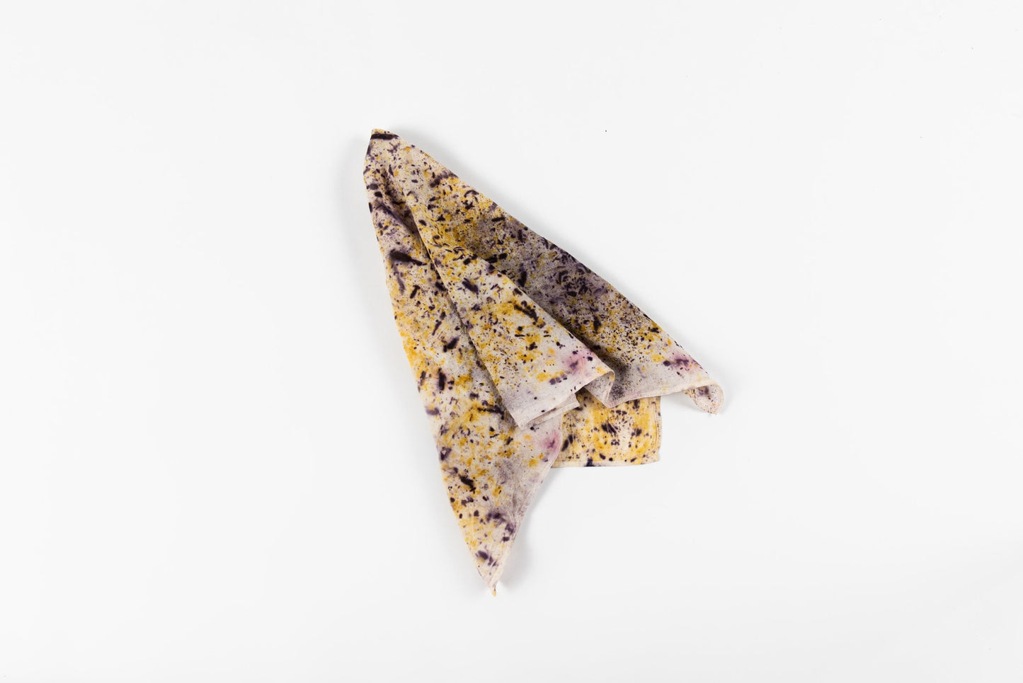 Bandana de algodón teñida botánicamente