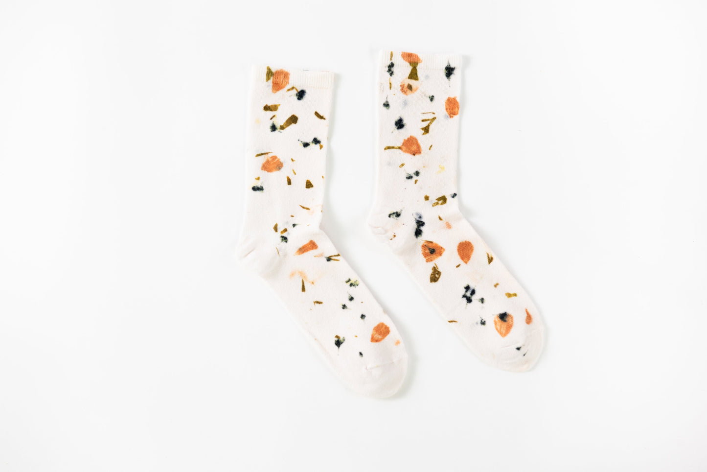 Chaussettes en coton teint en lot abstrait