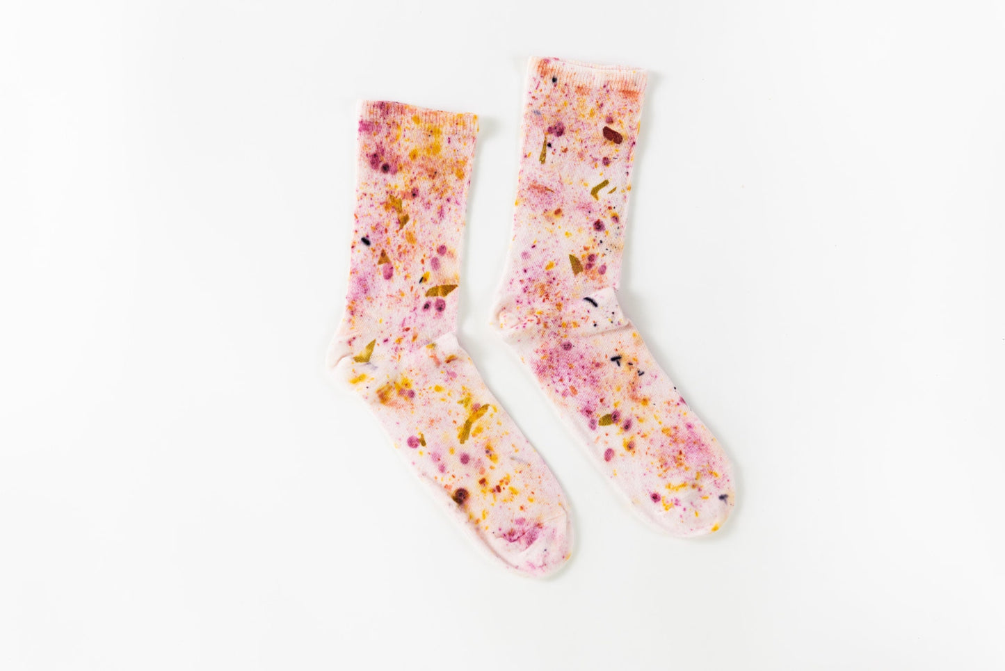 Chaussettes en coton teint en lot abstrait
