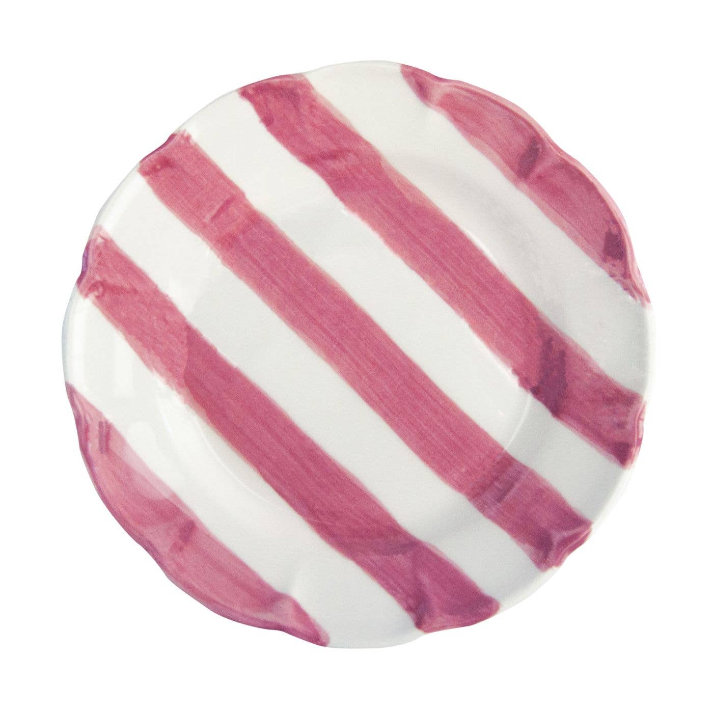 Stripes Collection – Hand-Painted Plates