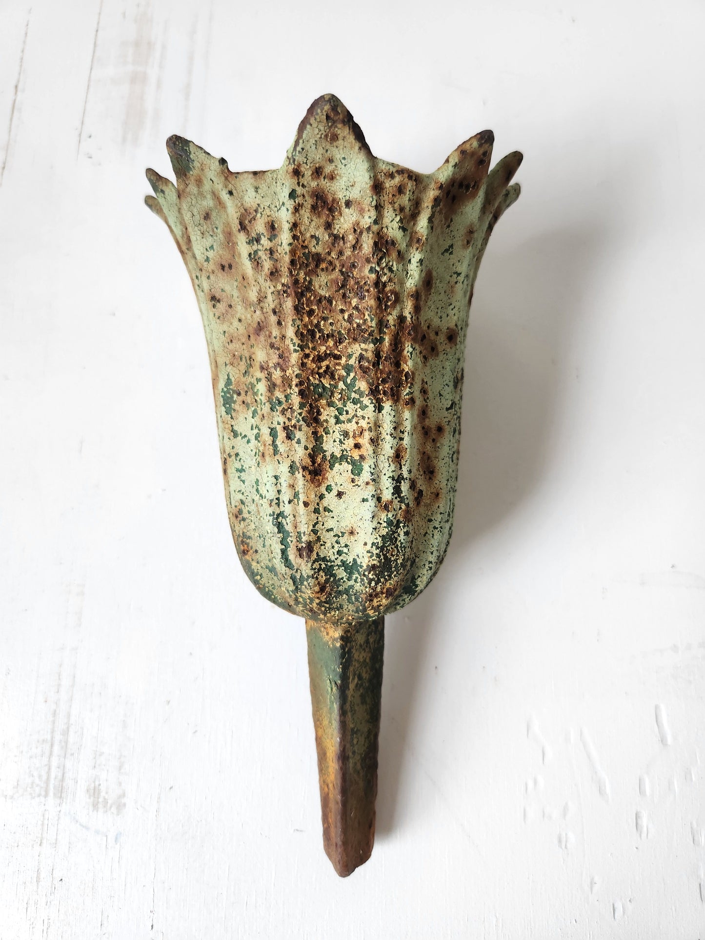 Victorian Cast Iron Tulip Votives/Vases
