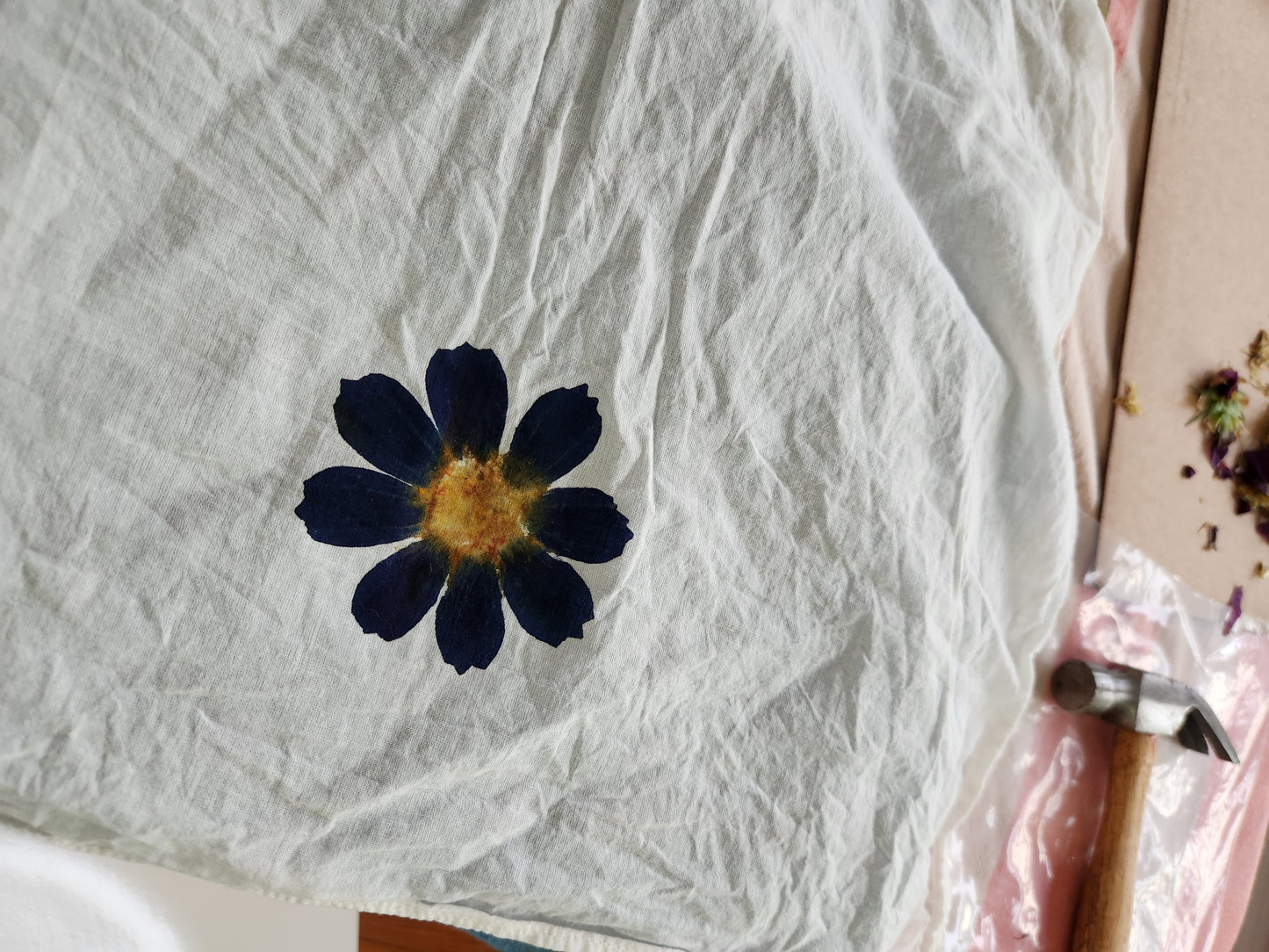 {Workshop} Botanical Journaling: Flower Pounding on Fabric | JUNE 28