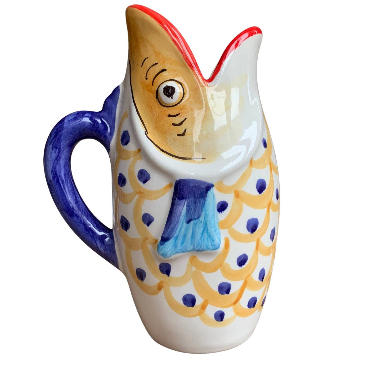 Traditional Italian Fish Pitcher