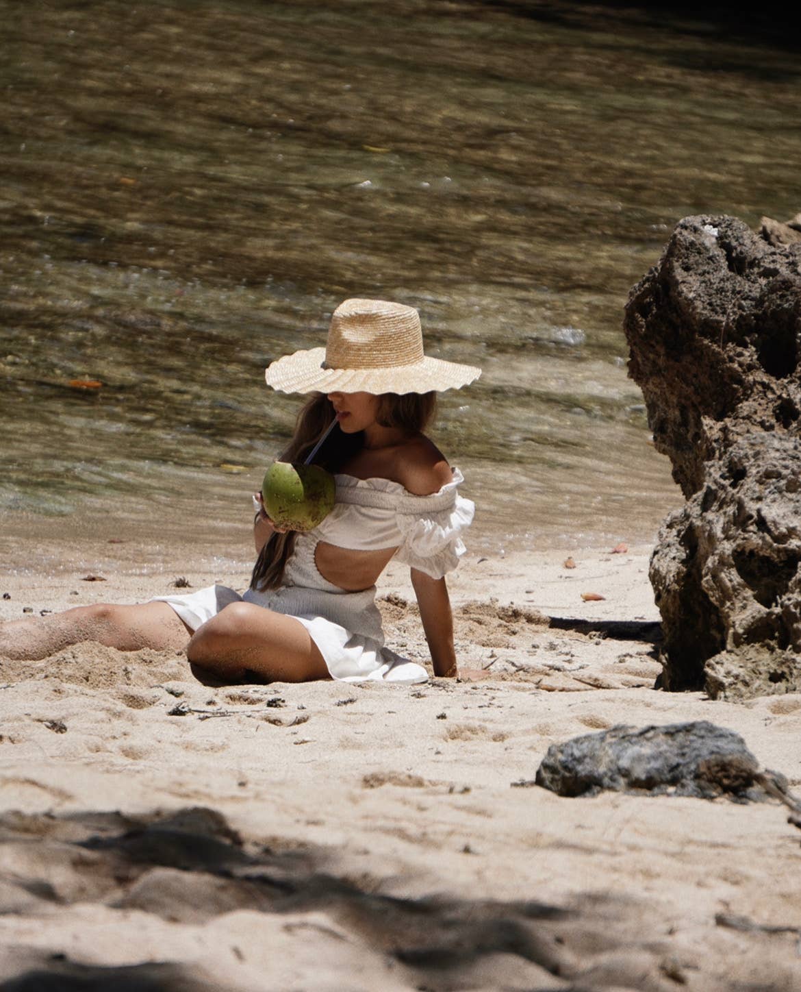 Scalloped Sun Hat