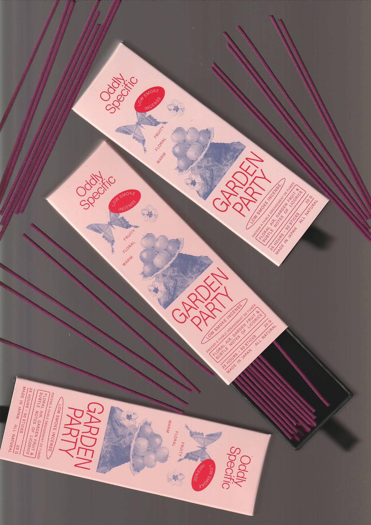 Garden Party Incense, Made in Japan, Natural