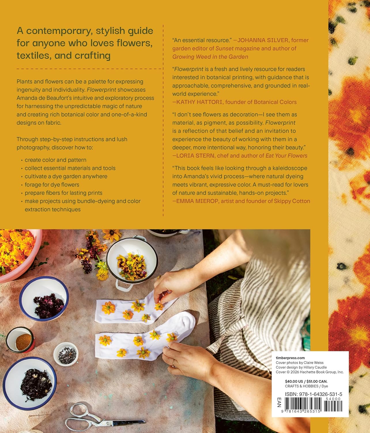 *Preorder* Flowerprint: The Wild, Wonderful World of Botanical Dyeing