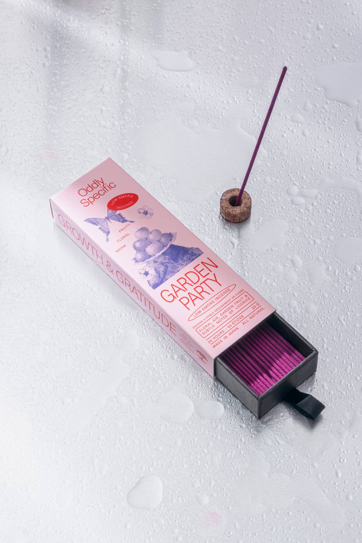 Garden Party Incense, Made in Japan, Natural