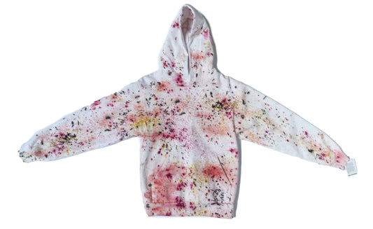 Botanically Dyed Hoodie Sweatshirt Size XS