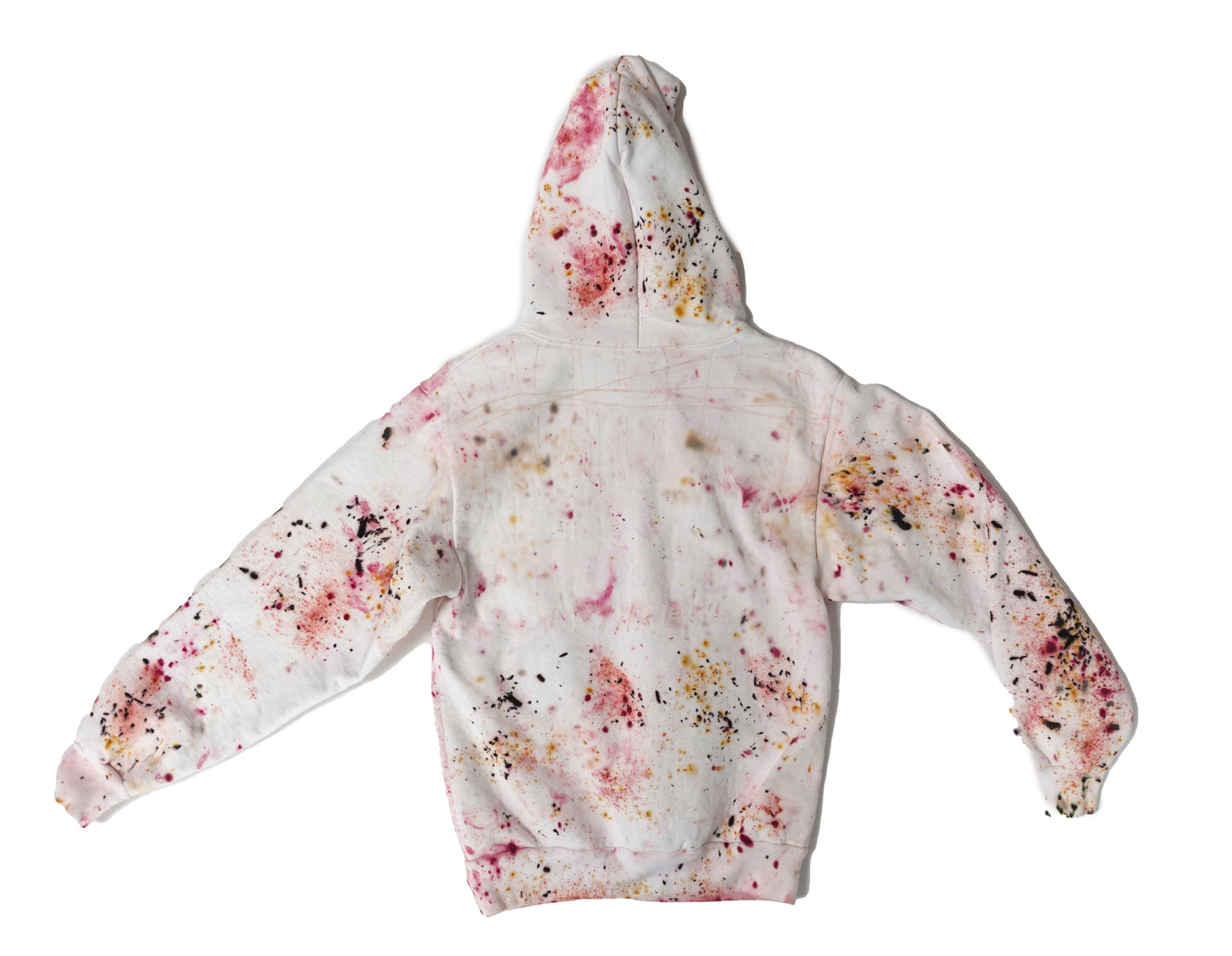 Botanically Dyed Hoodie Sweatshirt Size XS