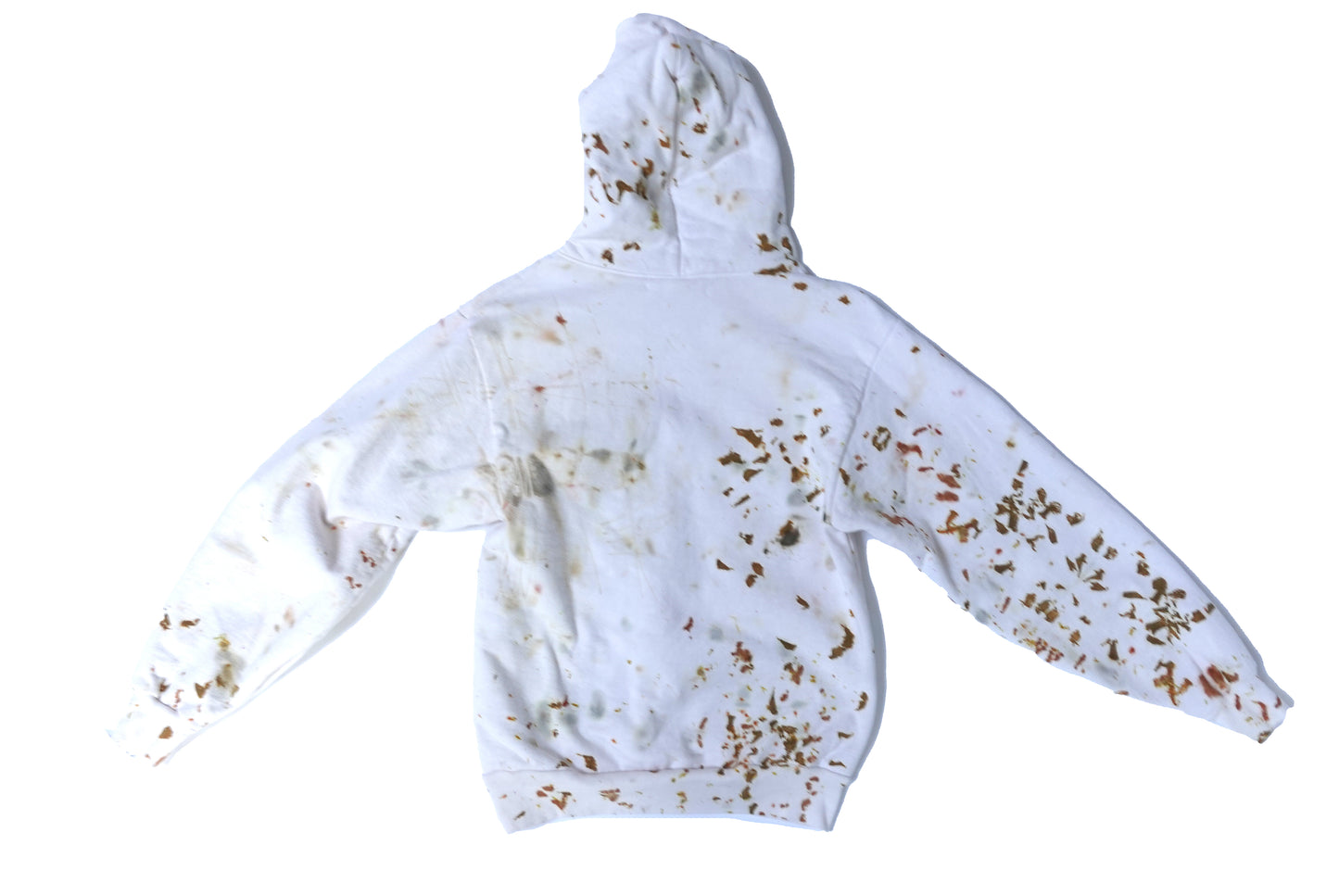 Botanically Dyed Hoodie Sweatshirt Size S