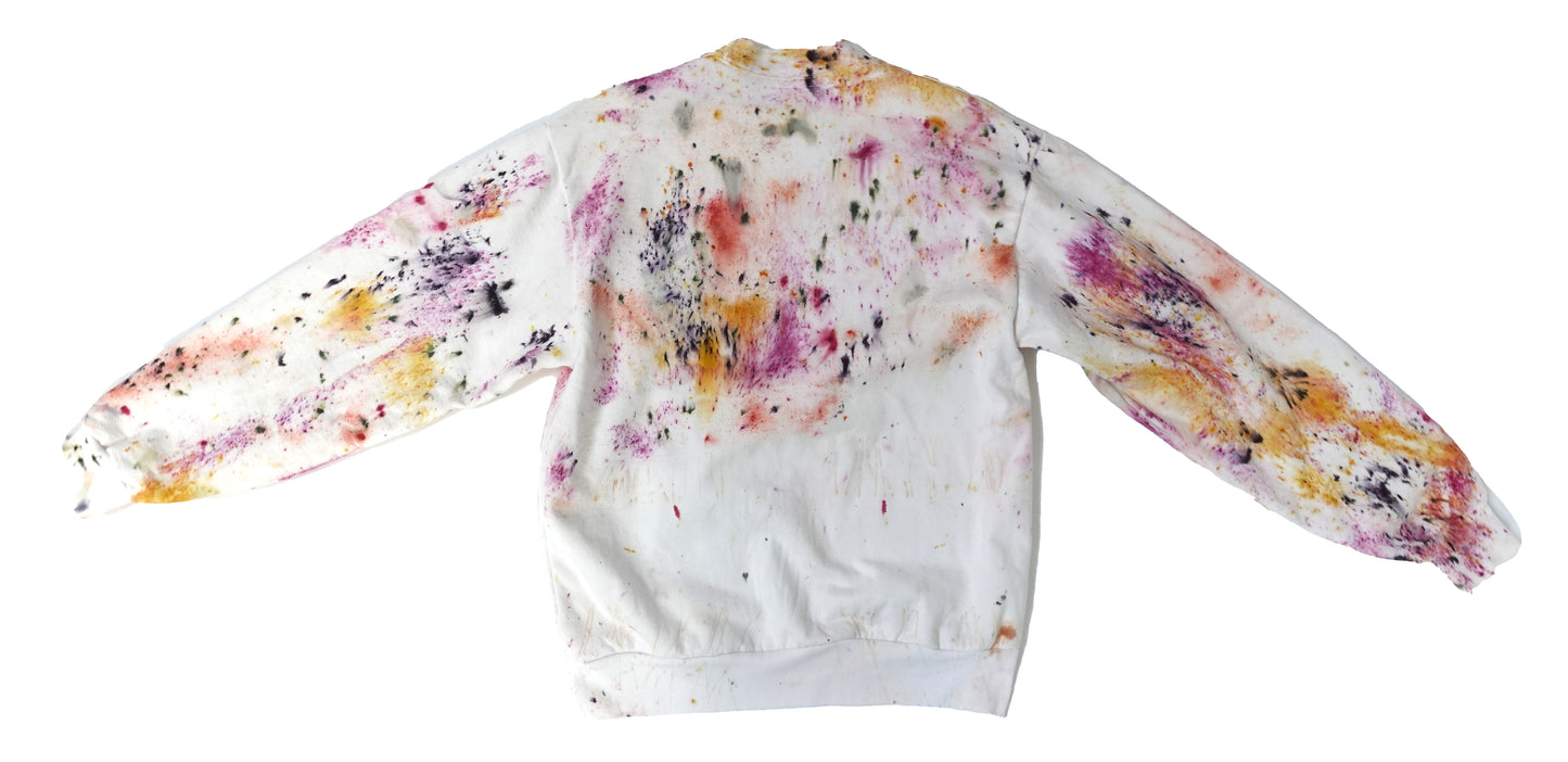 Botanically Dyed Crewneck Sweatshirt Size S