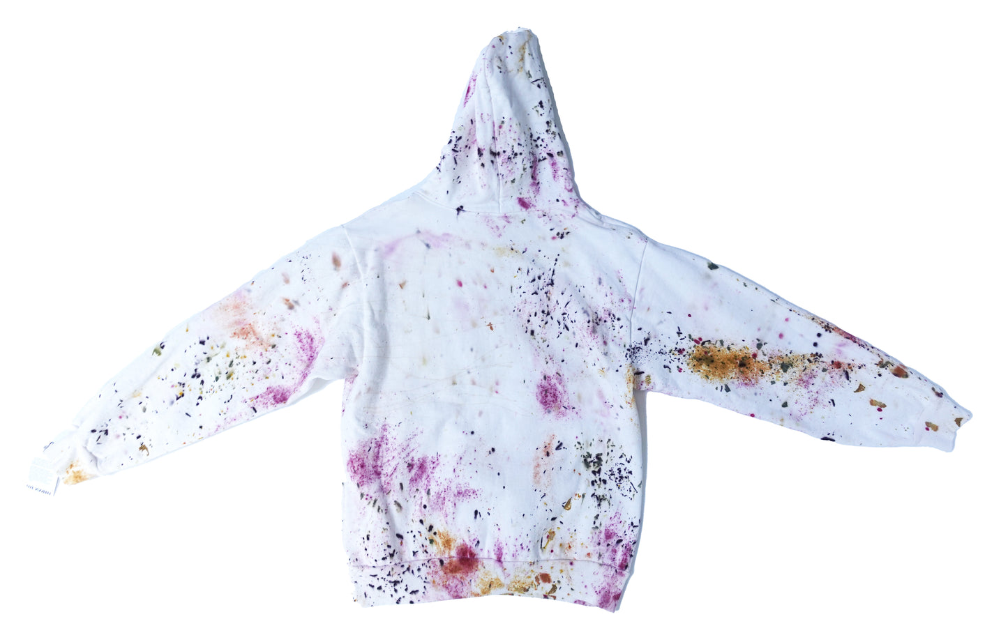 Botanically Dyed Hoodie Sweatshirt Size S