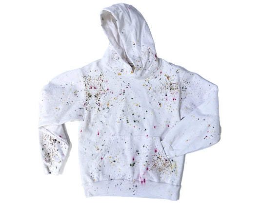 Botanically Dyed Hoodie Sweatshirt Size S