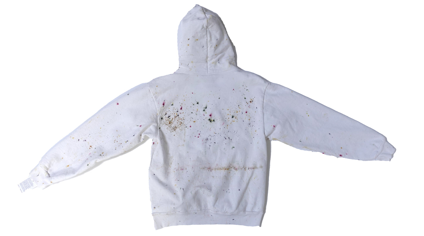 Botanically Dyed Hoodie Sweatshirt Size S