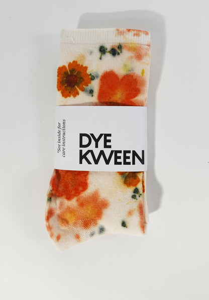 Chaussettes en coton Flower Power