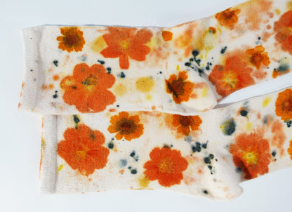 Chaussettes en coton Flower Power