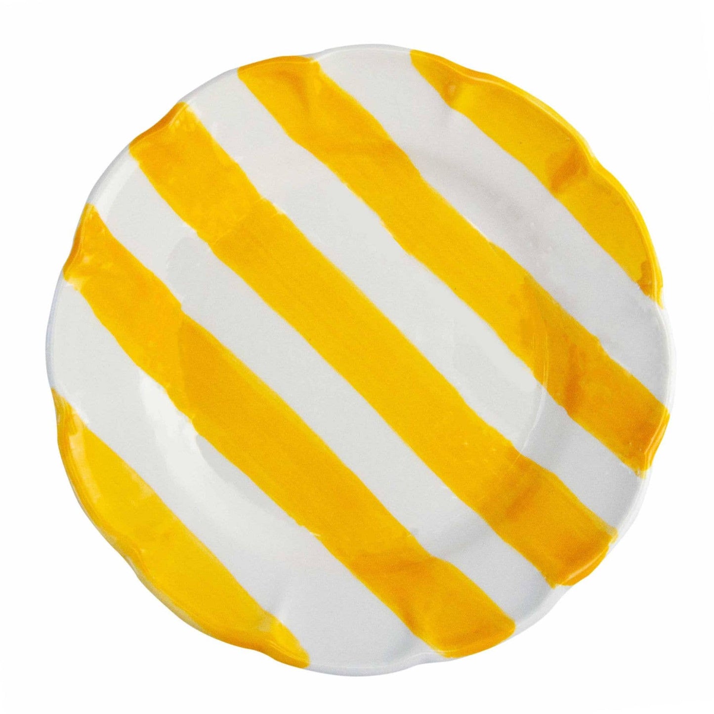 Stripes Collection – Hand-Painted Plates