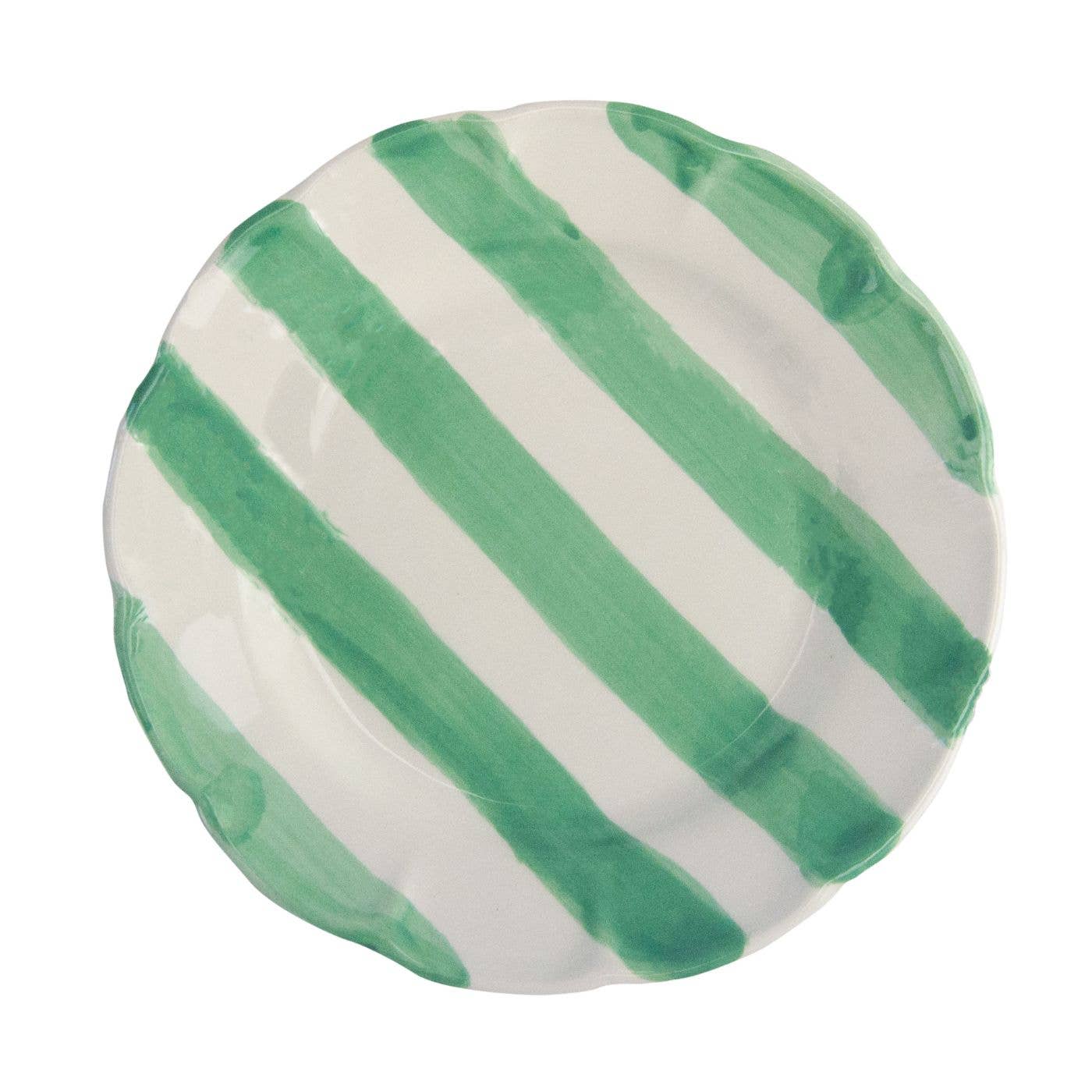 Stripes Collection – Hand-Painted Plates