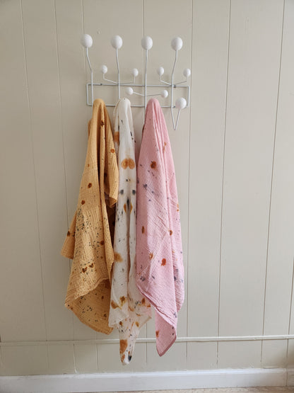 FLOWER POWER | Organic Cotton Baby Swaddle