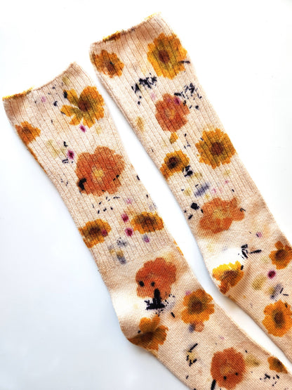 Calcetines de bambú Flower Power